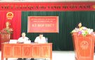 Thông báo kết quả kỳ họp thứ 7 HĐND xã Thọ Thanh khóa XX nhiệm kỳ 2016-2021